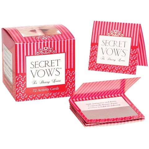 Secret Vows Couples Game - Romantic Gifts - Adult Novelties