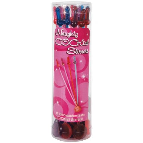 *Naughty Penis Drink/Cocktail Stirrers, Bridal Party Favors, 16pcs - Bachelorette