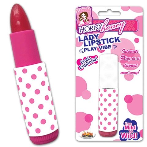 Lady Lipstick Play Vibrator - Pocket Size - Adult Play