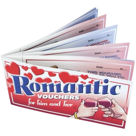 *Romantic Vouchers, Coupon Booklet - Love Gifts - Valentines