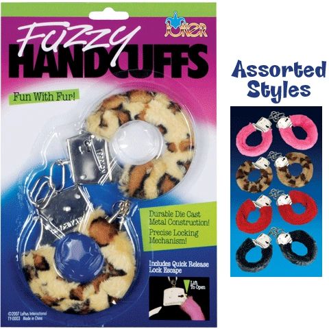 *Furry Fuzzy Handcuffs