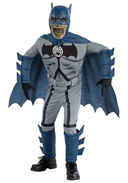 Batman Zombie Costume with Mask - Boys Size Medium - Halloween Sale - under $20