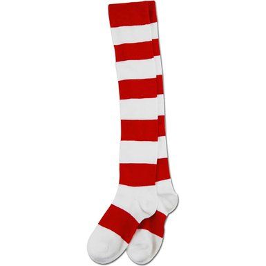 Where's Waldo? Wenda Striped Knee Socks - Licensed - Halloween Sale