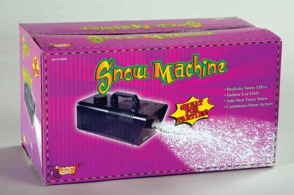 *Remote Controlled Portable Realistic Snow Machine - Winter Wonderland