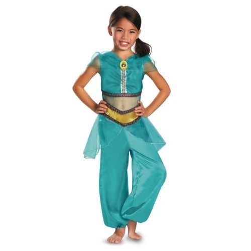 Deluxe Sparkle Jasmine Costume, Fairy Tale - Licensed - Halloween Sale