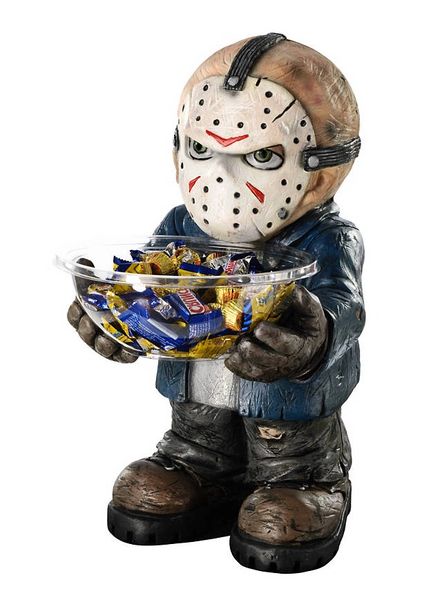 *Friday the 13th Jason Trick or Treat Candy Holder, Jason, 20in - Halloween Sale