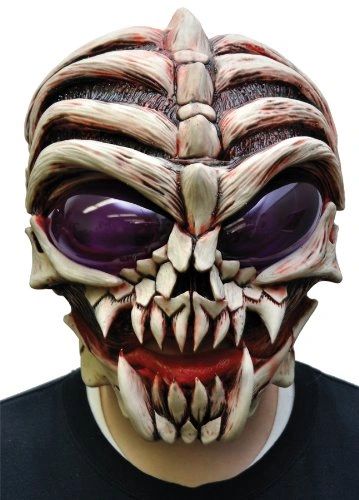 *Down To Earth Skull Head Latex Mask - Halloween Sale