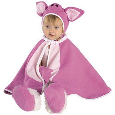 Infant Piglet Costume for Baby, Fits Up to 12 months - Purim - Halloween Sale - Farm Animals - under $20