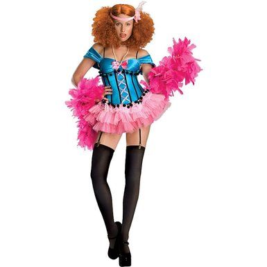 Burlesque Dancer Doll Tutu Costume - Halloween Sale