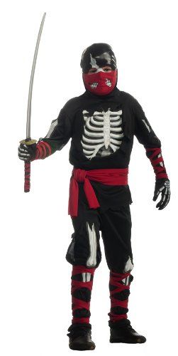 Ninja Zombie Costume & Mask, Boys - Halloween Sale - under $20