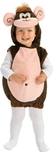 *Monkey Costume, Infant 1-2 Years - After Halloween Sale - Jungle, Zoo Animal
