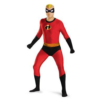 *Plus Size Mr. Incredible Bodysuit Costume, Men's - XXL - After Halloween Sale