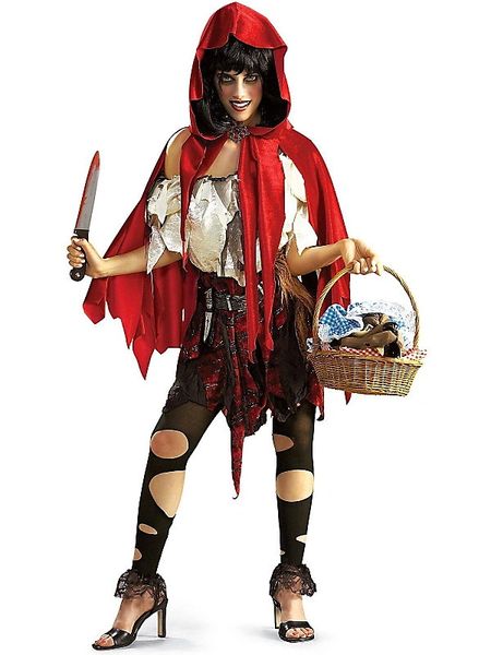Little Red Riding Hood Costume, Size XS - Fairy Tale - Halloween Sale - under $20