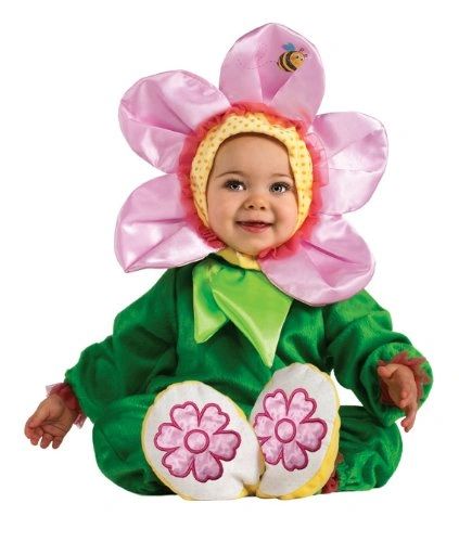 Cuddly Jungle Pansy Spring Flower Infant Costume, 12-18 months - Purim - Halloween Sale