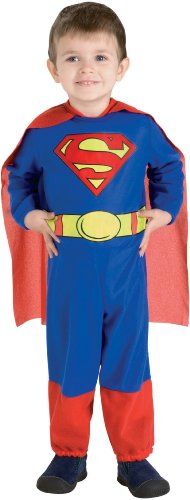 *Baby Superman Costume, Infant Boy 6-12 months - Halloween Sale