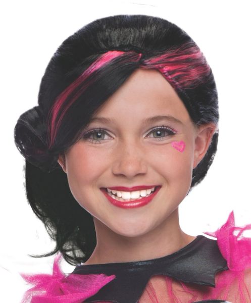 Monster High Draculaura Wig, Girls - Licensed - Halloween Sale