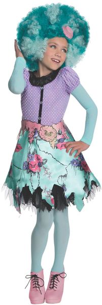 *Monster High Honey Swamp Dress Costume, Girls Small - Halloween