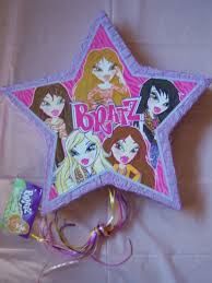 Rare Bratz Kidz Birthday Party Star Shape Pinata - 2001 - Birthday Party
