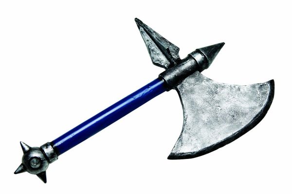 War Axe with Spikes, 23in - Roman Gladiator Weapons - Halloween Sale