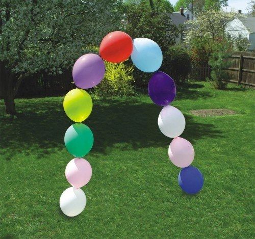 BOGO SALE - Linking Latex Balloons Assorted Colors, 12in - Create Your Own Arch - DIY