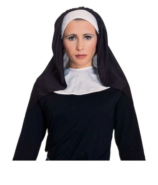 Nun Headpiece - Costume Accessory Kit - Religious - Church - Halloween Sale