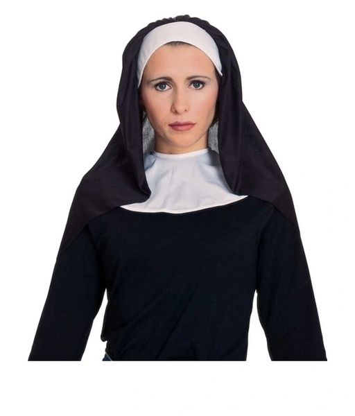 *Nun Headpiece Costume Accessory Kit, Women's - Church - Halloween