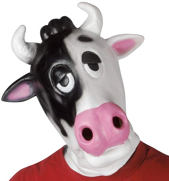 Cow Mask Head - Farm Animals - under $20