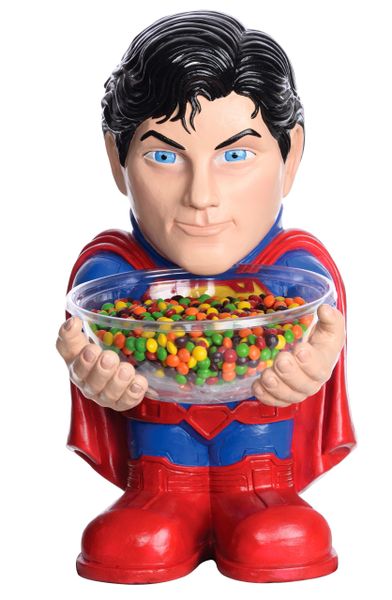 Superman Halloween Trick or Treat Candy Holder - Halloween Sale - 20in