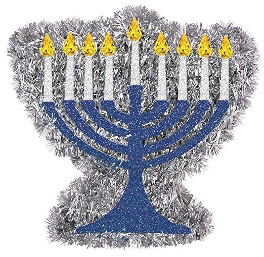 BOGO SALE - Menorah Hanukkah Decoration, 5in - Chanukah Holiday Sale