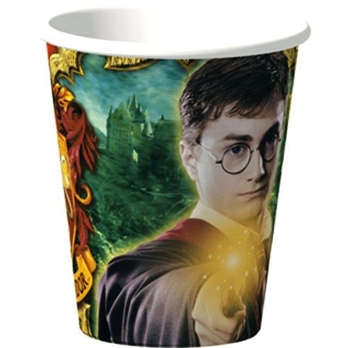 BOGO SALE - Rare Harry Potter Birthday Party Cups, 8ct, 9oz - Order of the Phoenix, Daniel Radcliffe