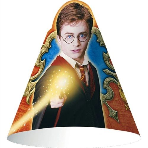BOGO SALE - Rare Harry Potter Birthday Party Hats, 8ct - Order of the Phoenix, Daniel Radcliffe