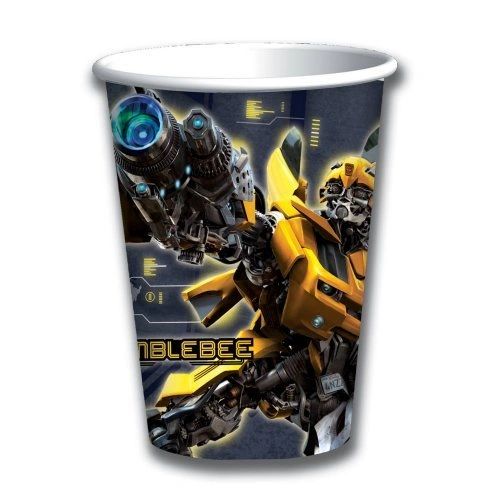 *Rare Transformers Bumblebee Party Cups, 9oz - 8ct