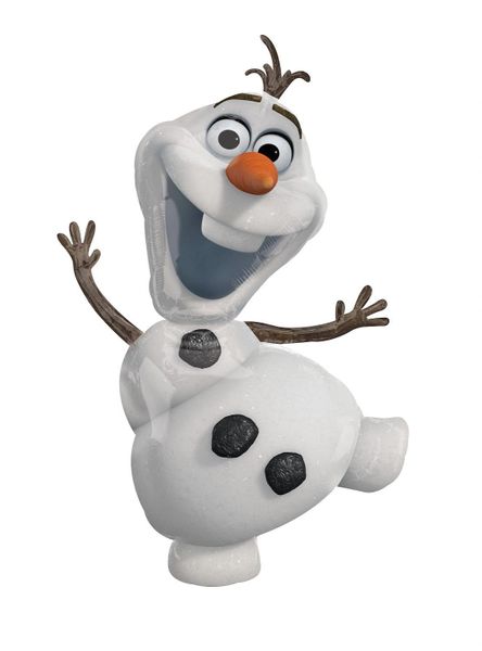 Disney Frozen, Olaf Snowman Super Shape Foil Balloon, 41in - Winter Balloons