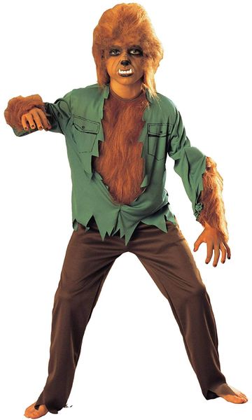 Universal Studios Hairy Wolf Man Costume, Boys - Halloween Sale