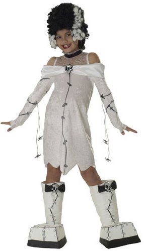 *Deluxe Universal Studios Monsters Bride of Frankenstein Costume, Girls - Halloween