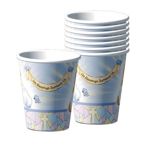 Rare Precious Moments Baby - His Blessings Surround Us Party Cups, 9oz - 8ct - Christening - Baptism