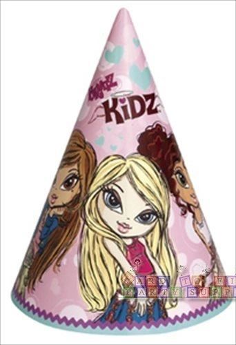 Rare - BOGO SALE - Bratz Kidz Birthday Party Hats - 2001 - Licensed