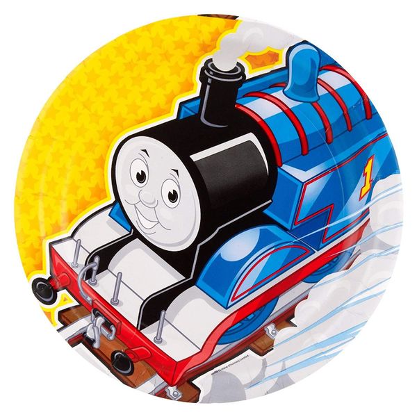 Thomas the Train, Tank Engine Birthday Party Luncheon Plates, 9in - 8ct - Party Sale