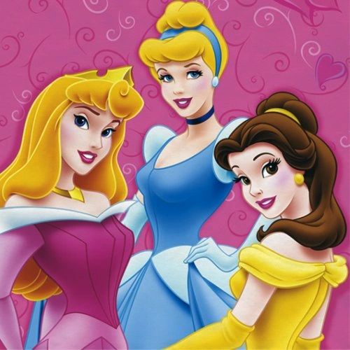 *Rare Disney Princesses Fairy Tale Friends Luncheon Napkins, 16ct