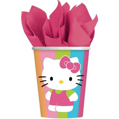 Hello Kitty Birthday Party Cups, 9oz - 8ct - Licensed