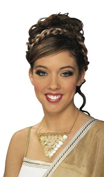 *Gold Coin Necklace - Roman, Greek - Halloween Costume Accessory