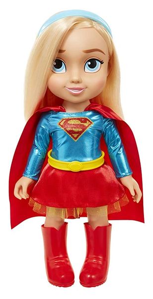 *DC Super Hero Girls Supergirl Toddler Toy Doll Figure, 15in