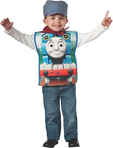 SALE - Toddler Thomas the Train Costume, Tank Engine, Engineer, Candy Catcher, One Size - Halloween Sale - under $20