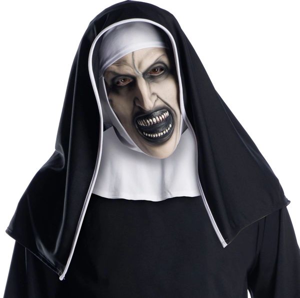 The Conjuring Movie, Nun Mask - 3/4 Mask with Headpiece - Licensed - Halloween Spirit