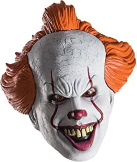 *Pennywise IT the Movie Mask Costume Accessory, Adult - Halloween