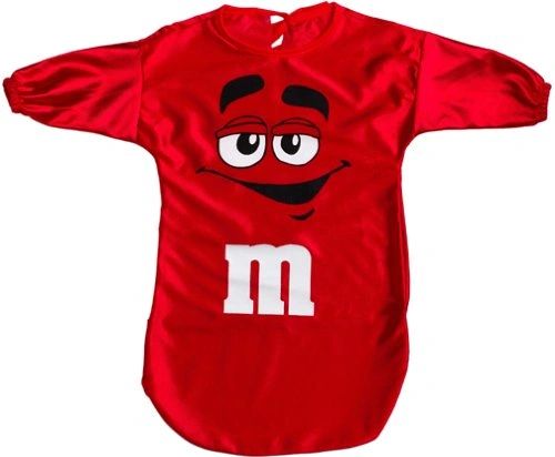 *Blue M&M Candy Baby Bunting Costume, up to 9 months - Halloween Sale