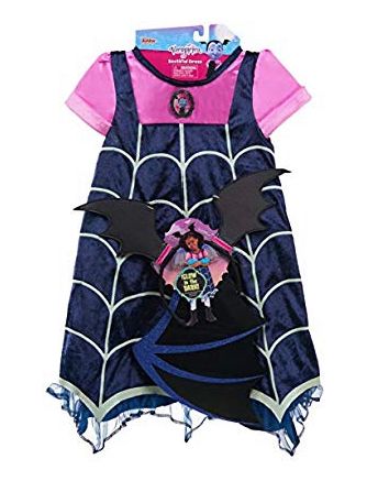 *Vampirina Vampire Dress Costume, Girl's Small - Halloween Sale