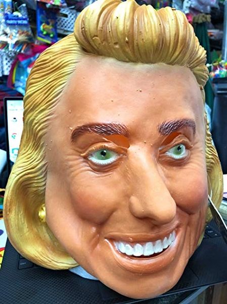 Political Figure: Hillary Clinton Mask - Politician - After Halloween Sale - under $20