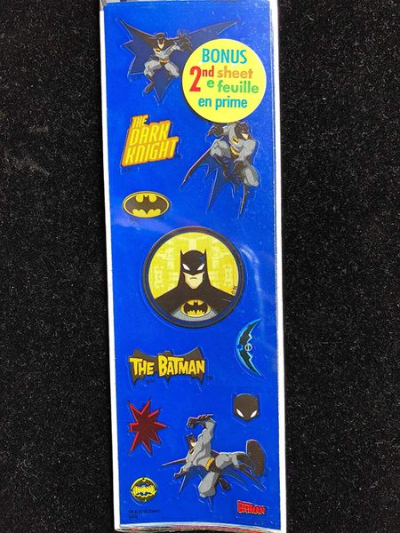 Batman Stickers, 4 Sheets - The Dark Knight