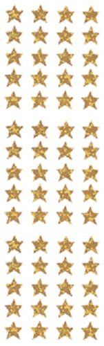 Gold Star Stickers - 2 Sheets